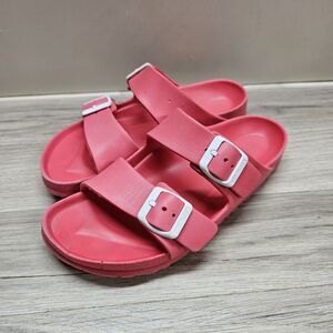 Birkenstock Arizona Eva Pink Sandals EU 36 US 6 Slip On Colorful Lightweight